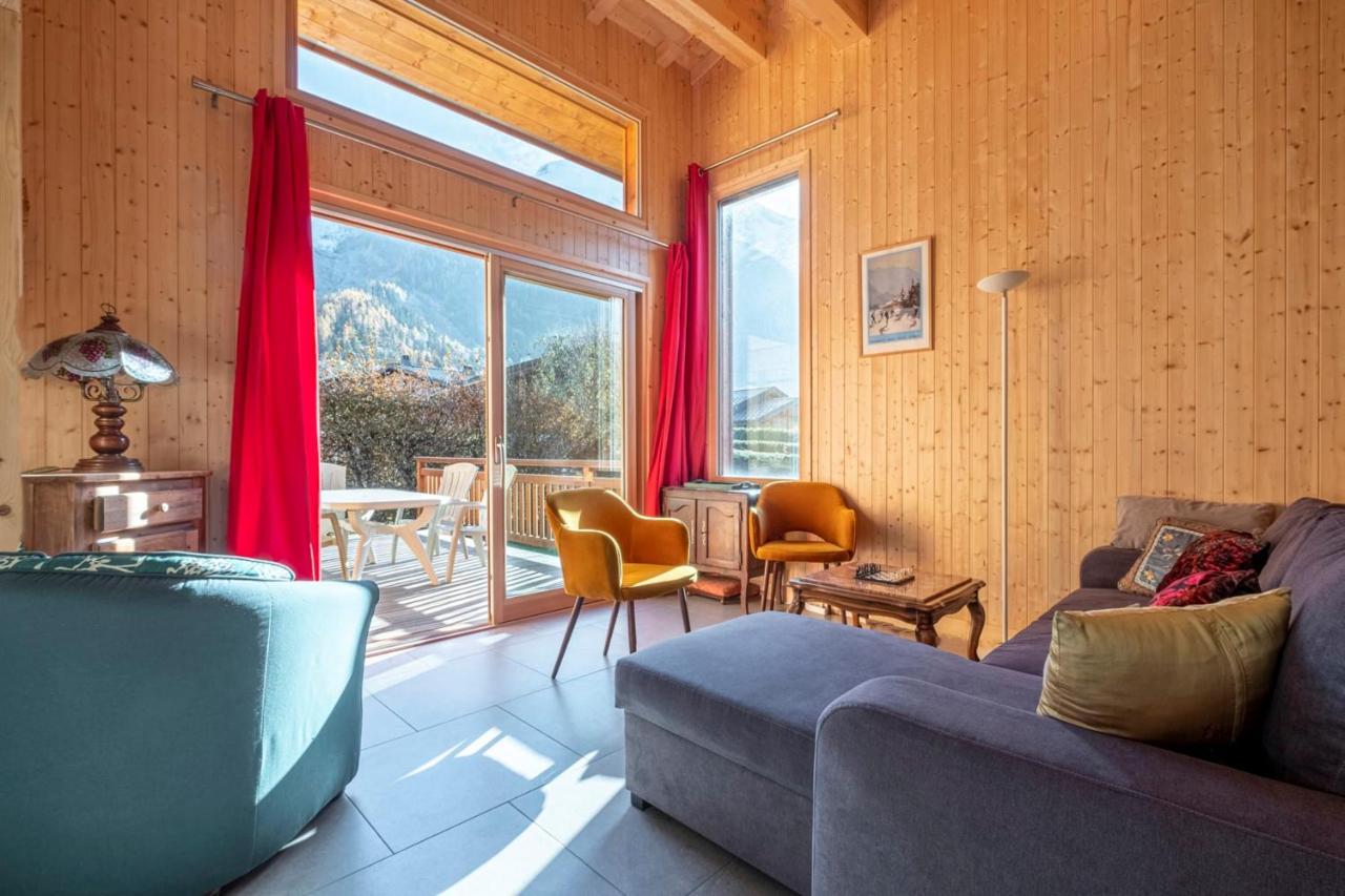 Family Cottage With Balcony In Chamonix Eksteriør billede