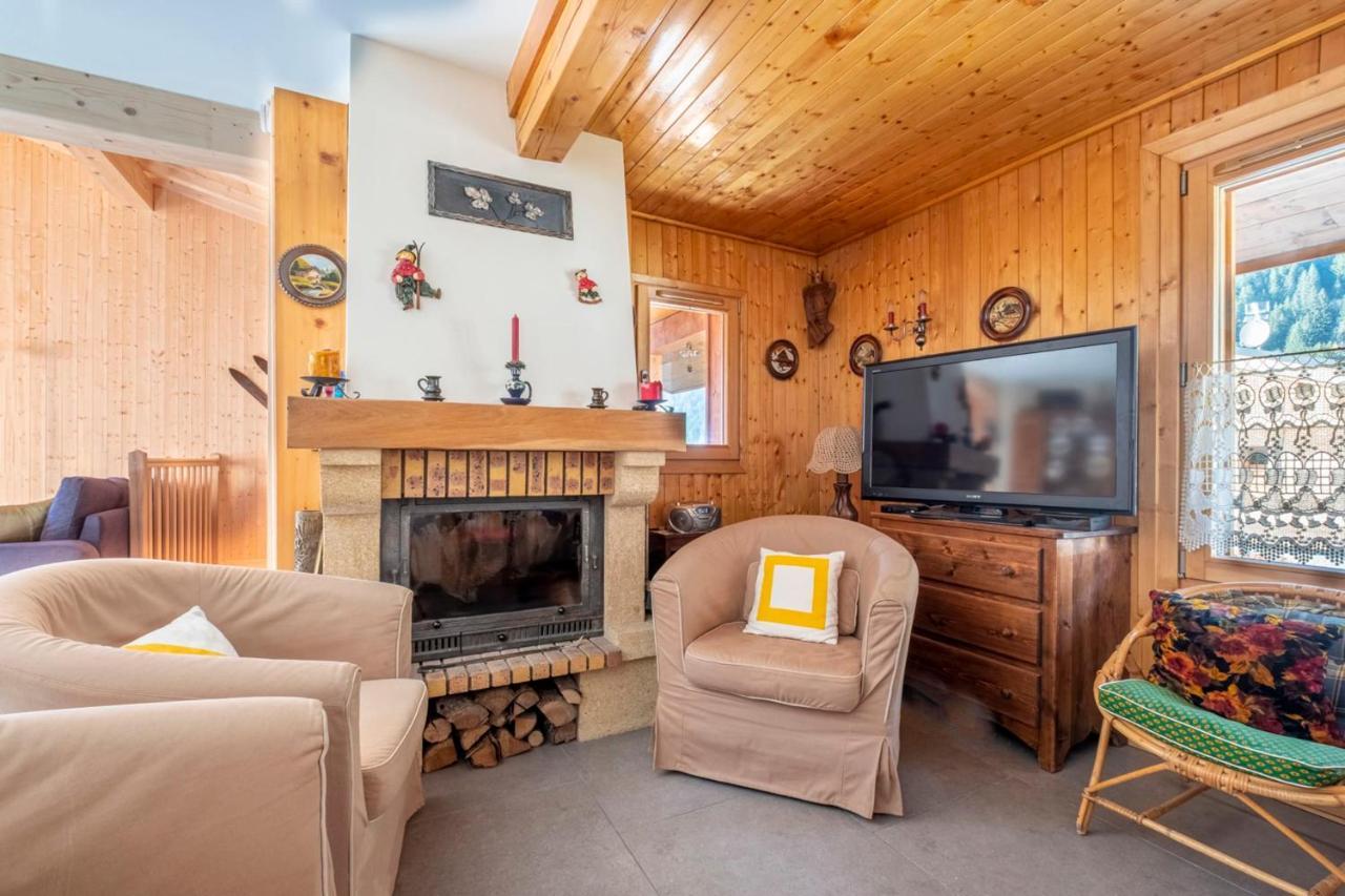 Family Cottage With Balcony In Chamonix Eksteriør billede