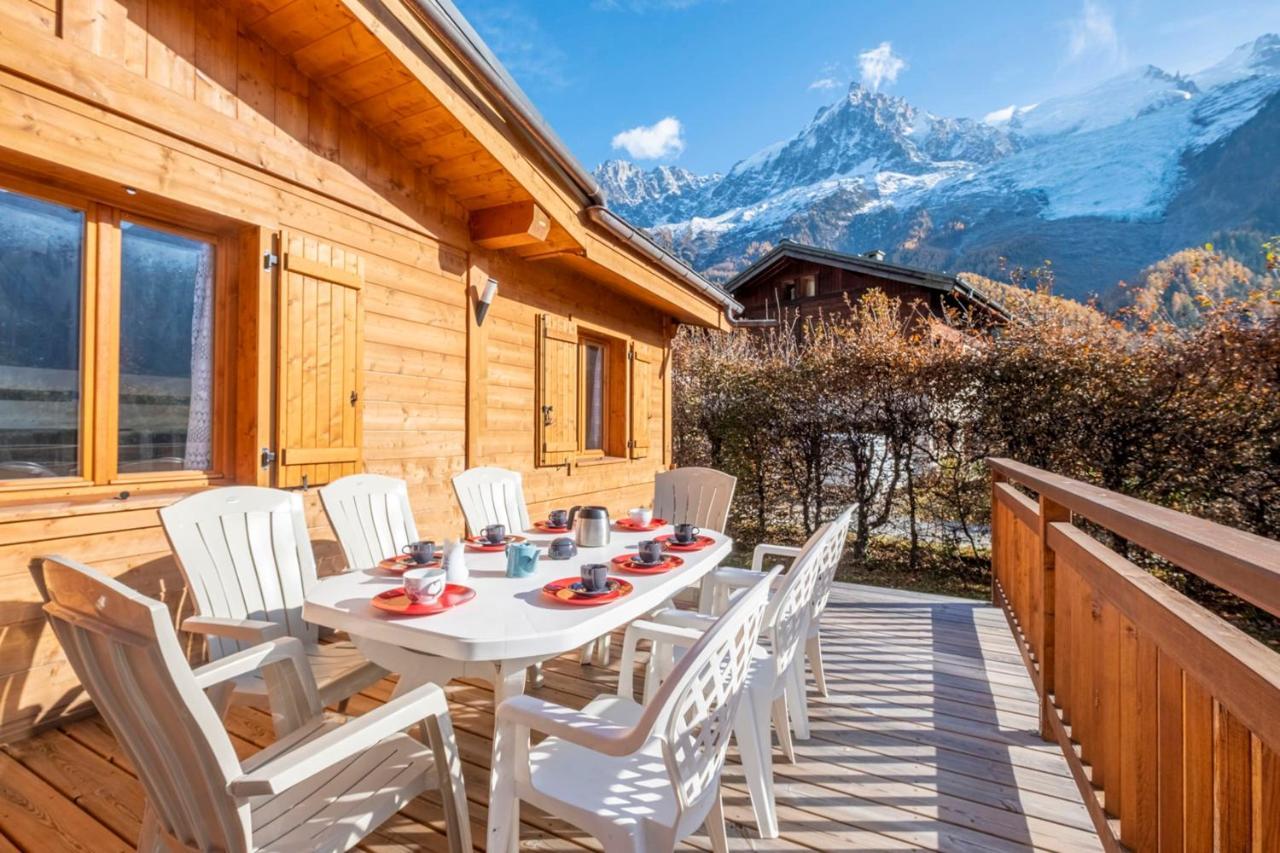 Family Cottage With Balcony In Chamonix Eksteriør billede
