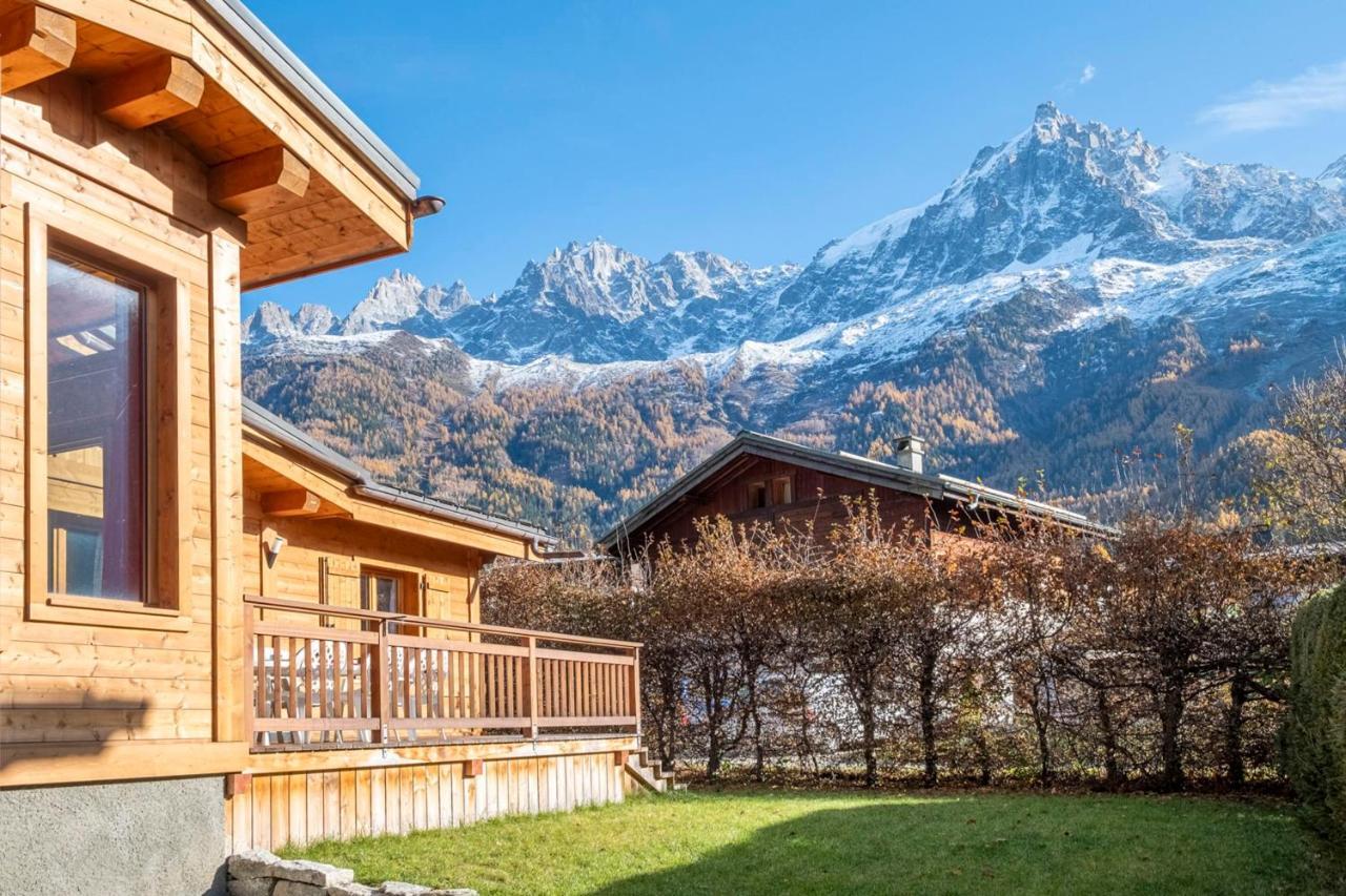 Family Cottage With Balcony In Chamonix Eksteriør billede
